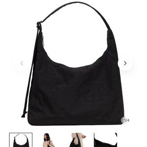 Baggu Nylon Shoulder Bag in Navy